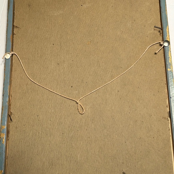 Charmin Framed Print Girl with Kitten Vintage Marketing Advertising 14”x11” - Picture 5 of 5